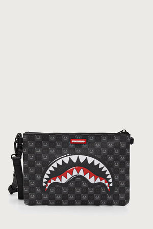 Sprayground - Paris’teki Köpek Balıkları Siyah Omuz Çantası 910B9318NSZ