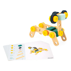 Janod - Brico'Kids Barril - 50 piezas