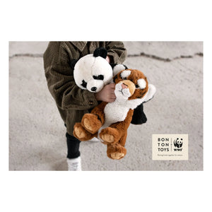 Bon Ton Toys - WWF - Panda peluş | Noir/Blanc