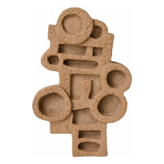 HKliving - Arte de pared brutalista de terracota | Terracota