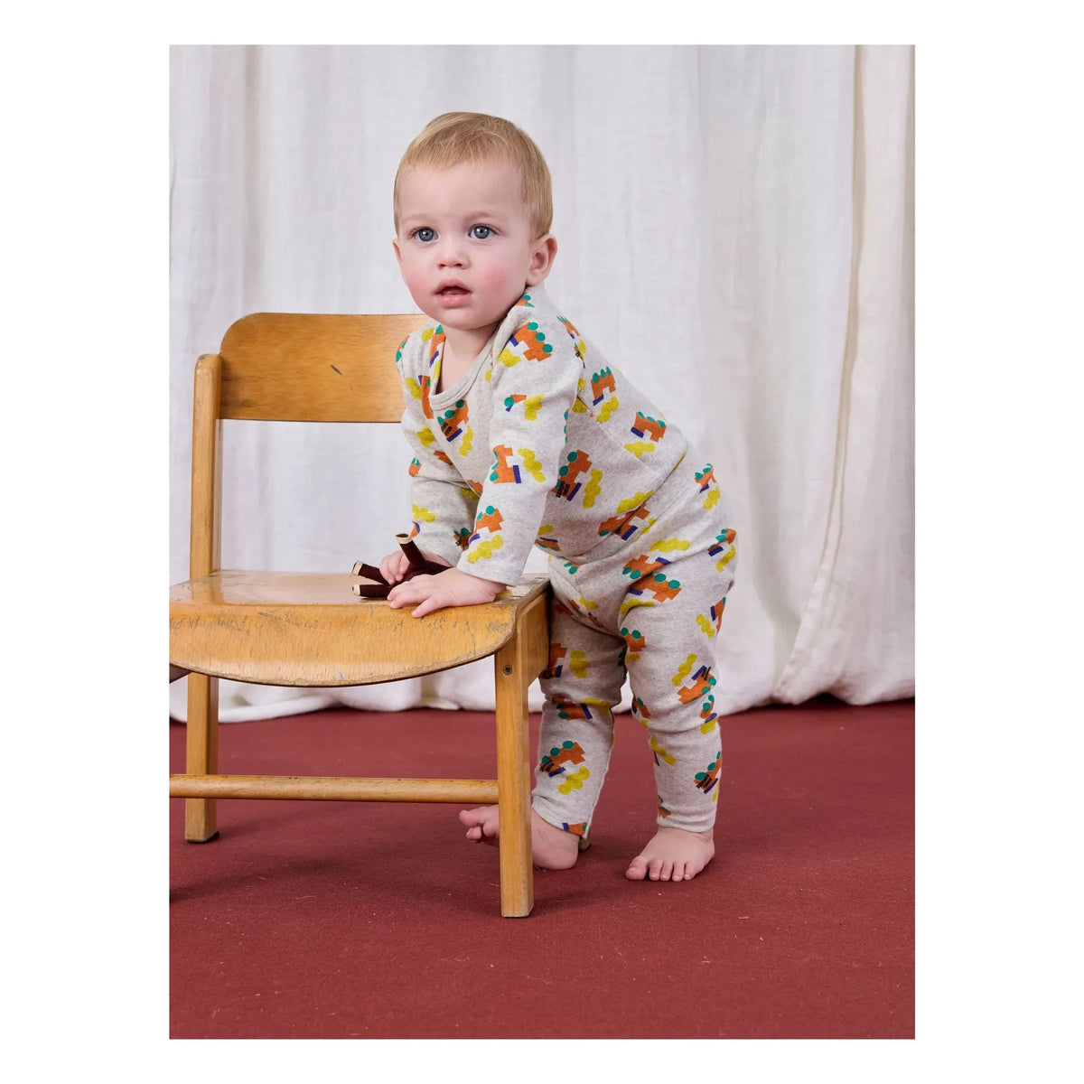 Bobo Choses - Body Trains | Gris jaspeado