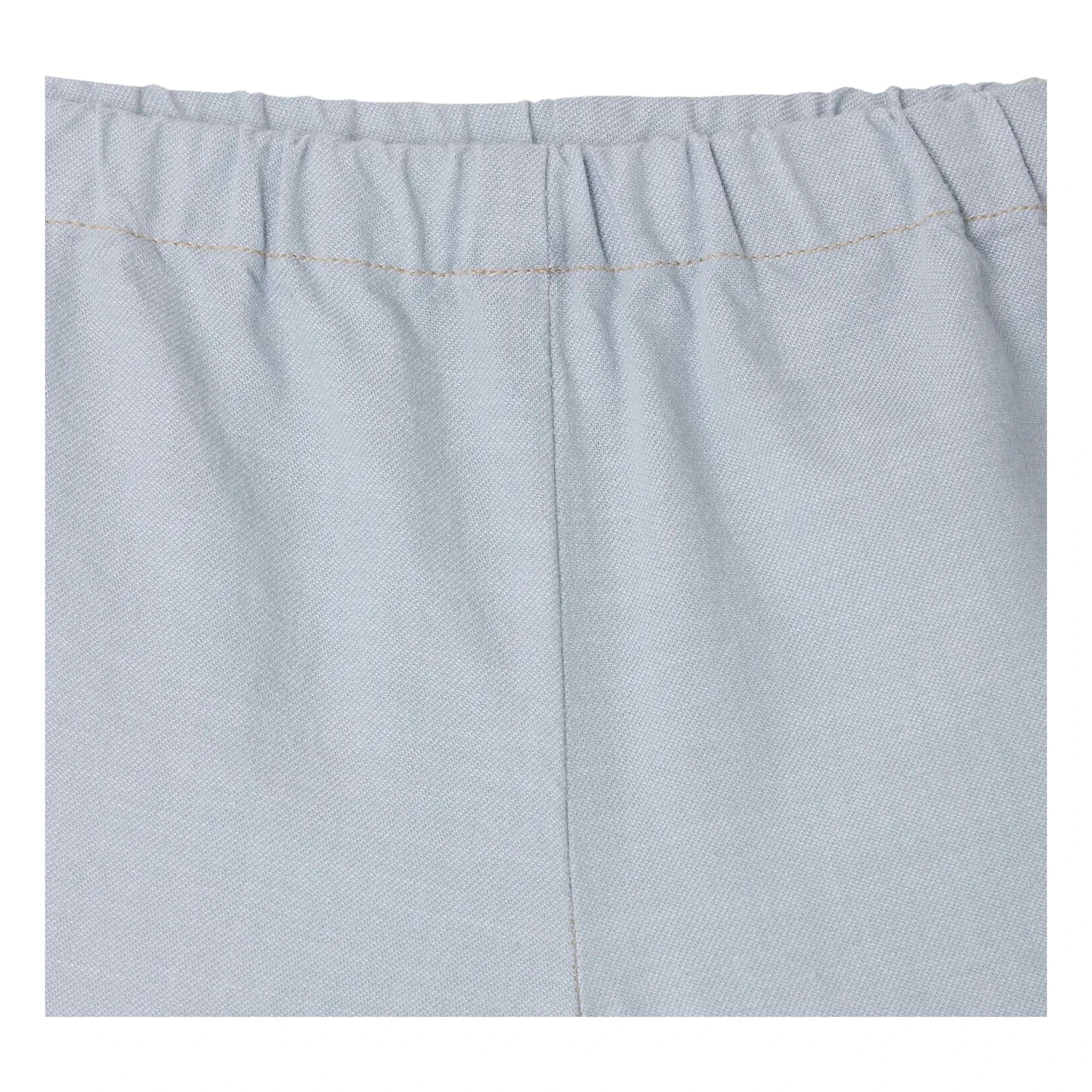 Bonpoint - Ecady Shorts aus Bio-Baumwolle mit Bündchen | Hellblau