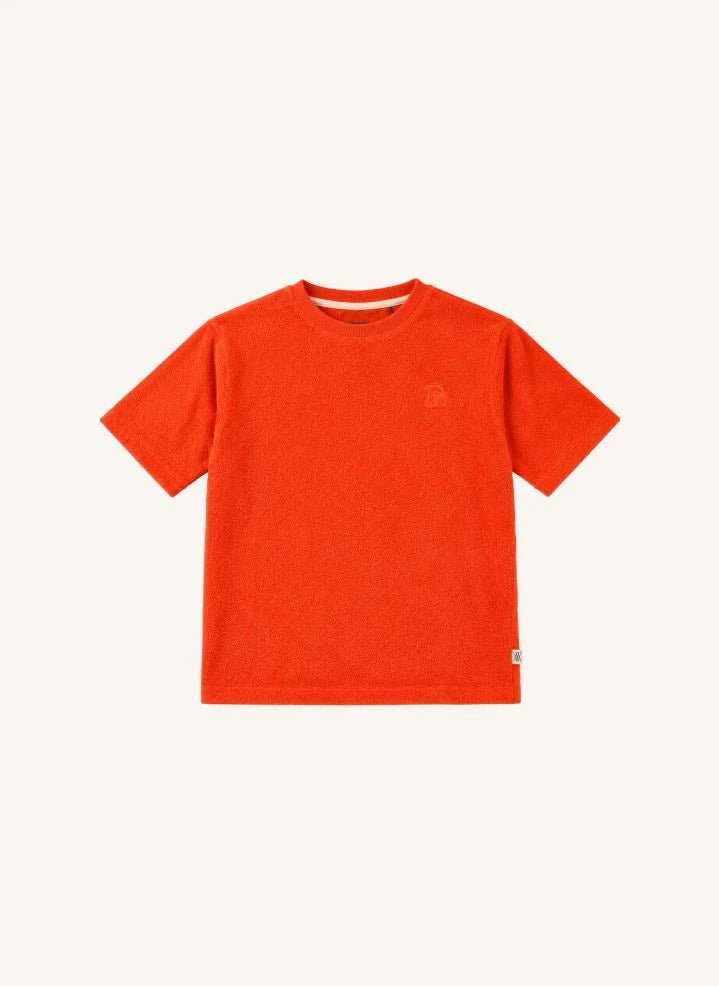 Repose AMS - Organischer Baumwolle Ärmelloser Pullover | Orange