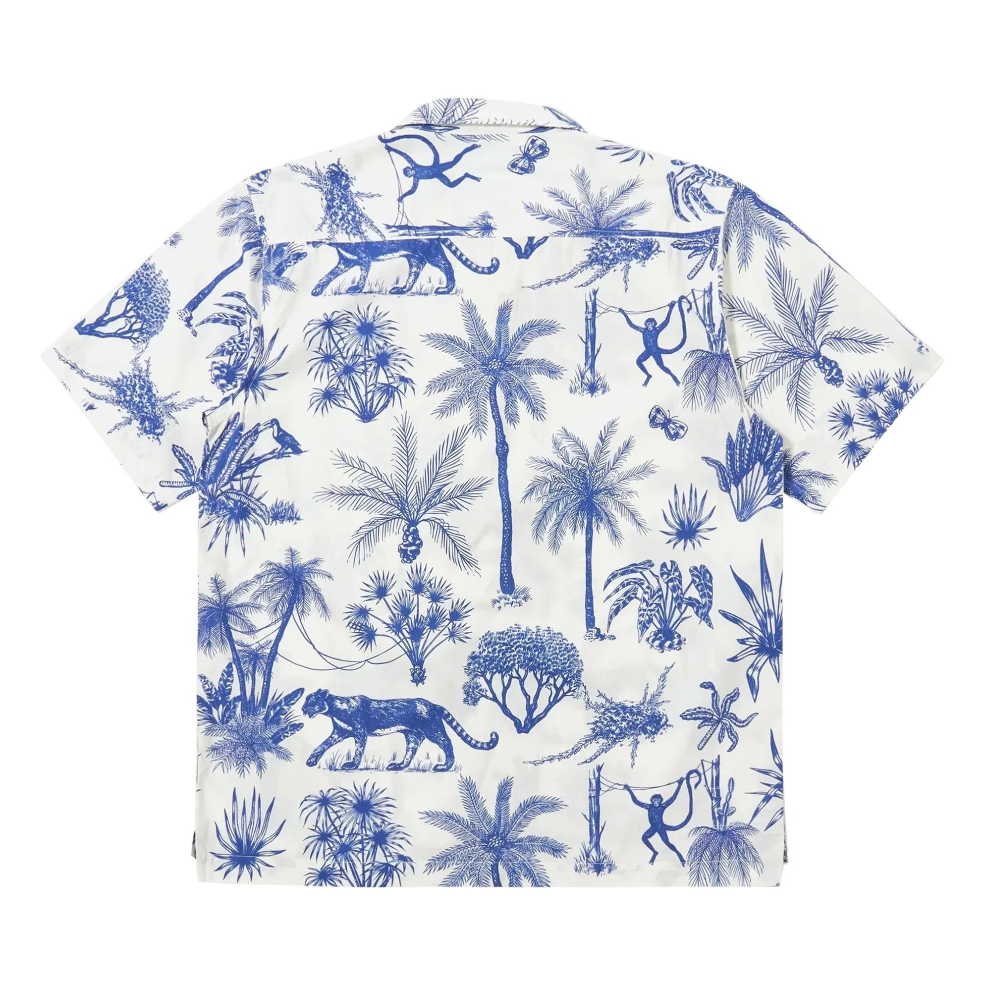 Universal Works - Chemise Camp Jungle Toile Hemd | Weiß