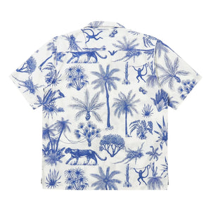 Universal Works - Chemise Camp Jungle Toile Hemd | Weiß