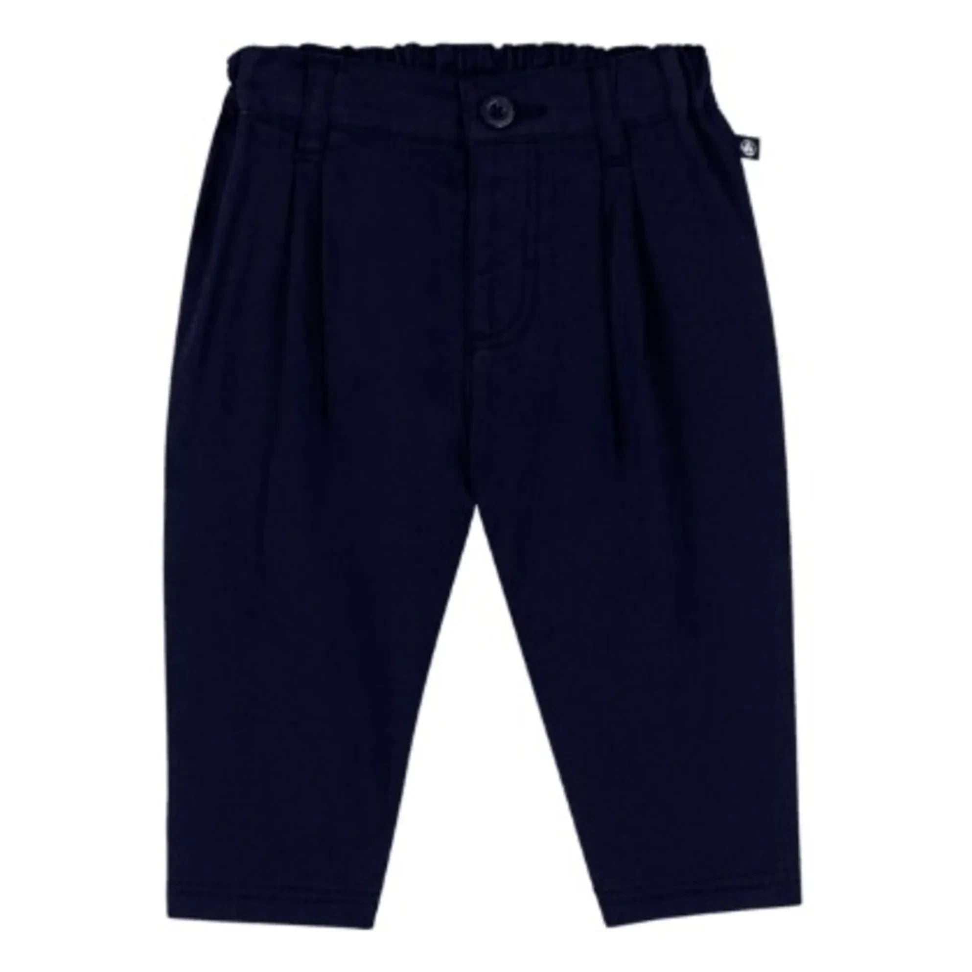 Petit Bateau - Plain Woven Pants | Dark Blue