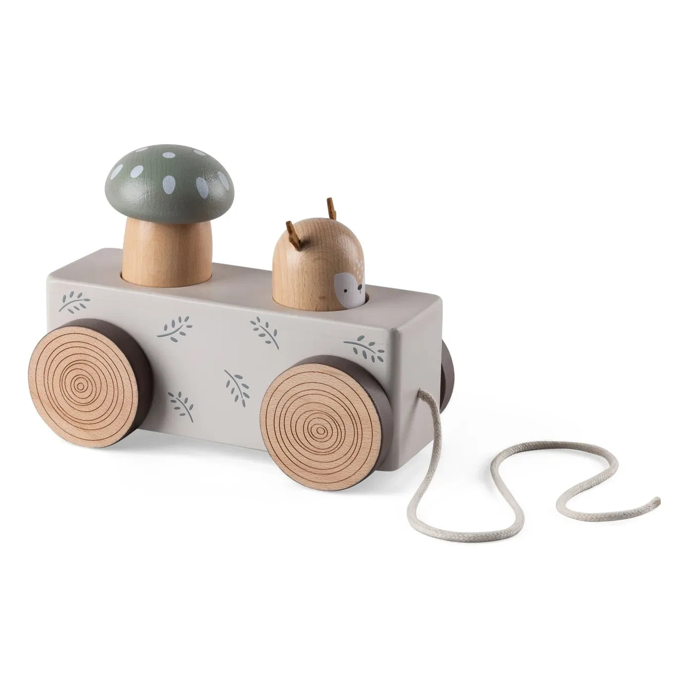 Sebra - Juguete Pop-Up de Tira y Suelta | Beige