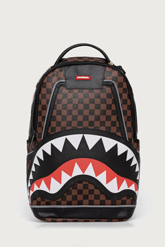 Sprayground - Brauner Rucksack mit Haien in Paris 910B7409NSZ