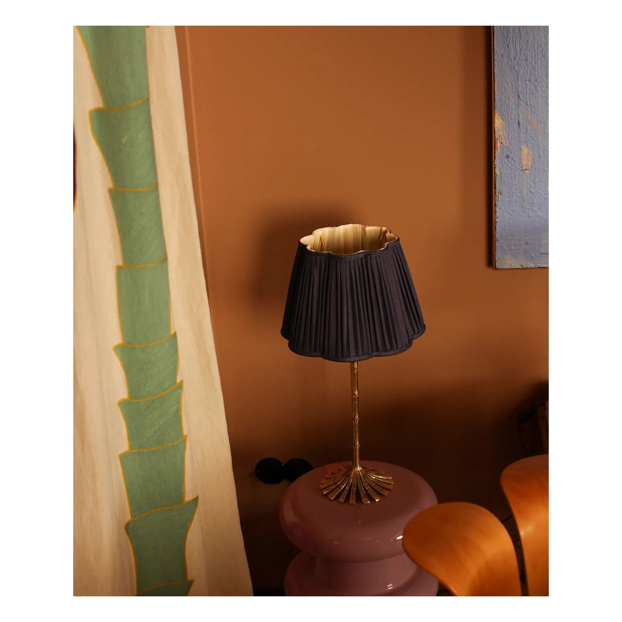 Doing Goods - Diya ipek abajur | Gece mavisi