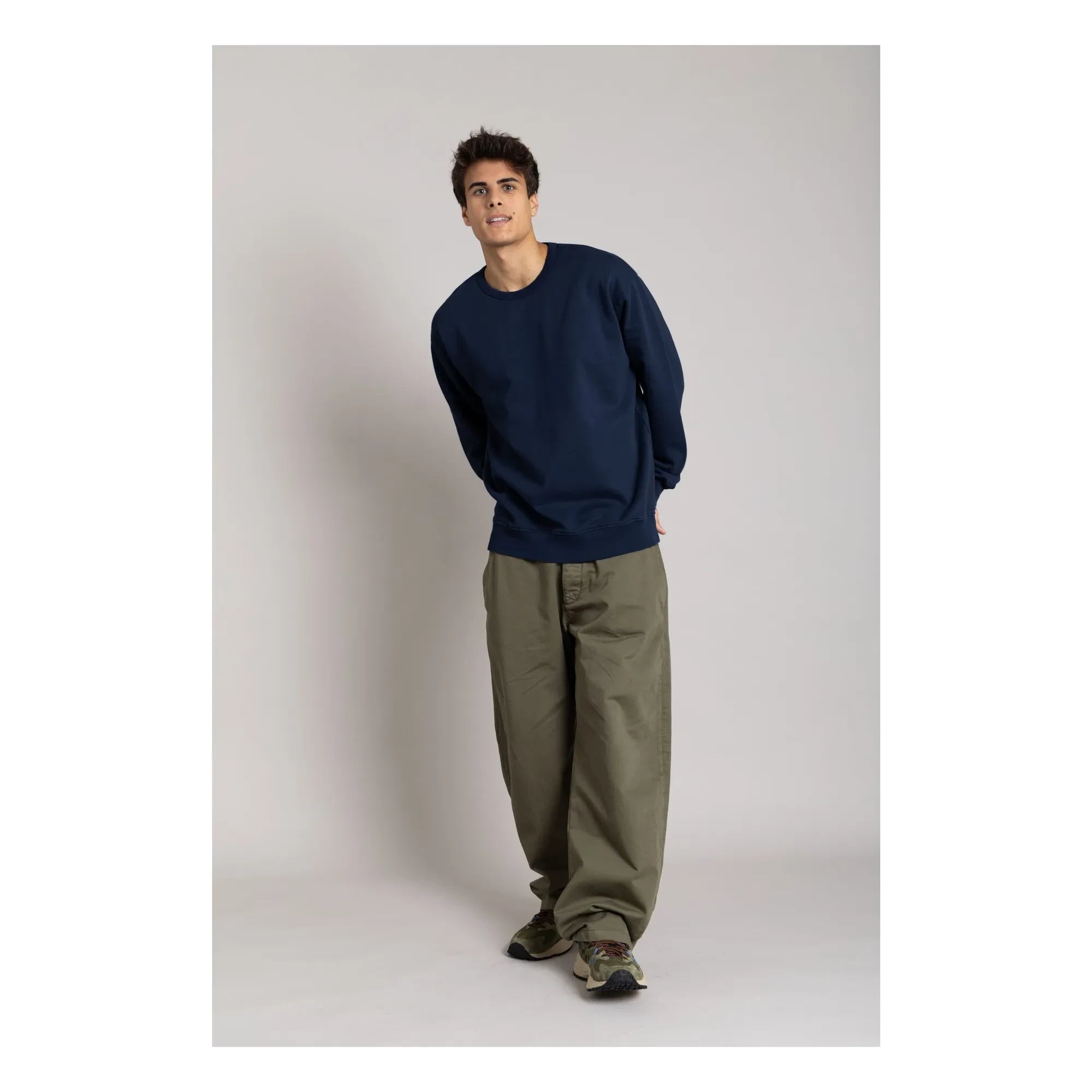 Smallable Man - Bond organik pamuk sweatshirt | Lacivert