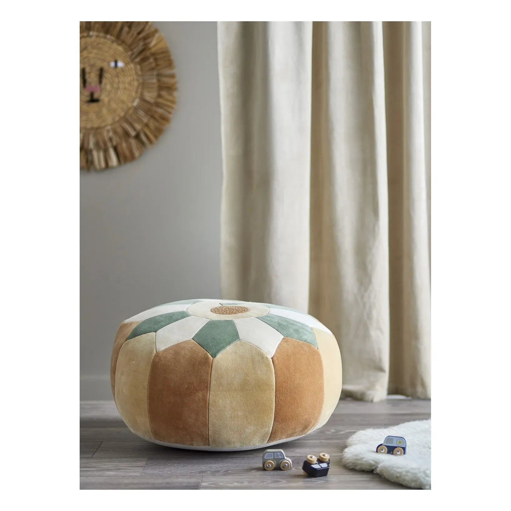 Bloomingville Mini - Agnes Puf | Turuncu