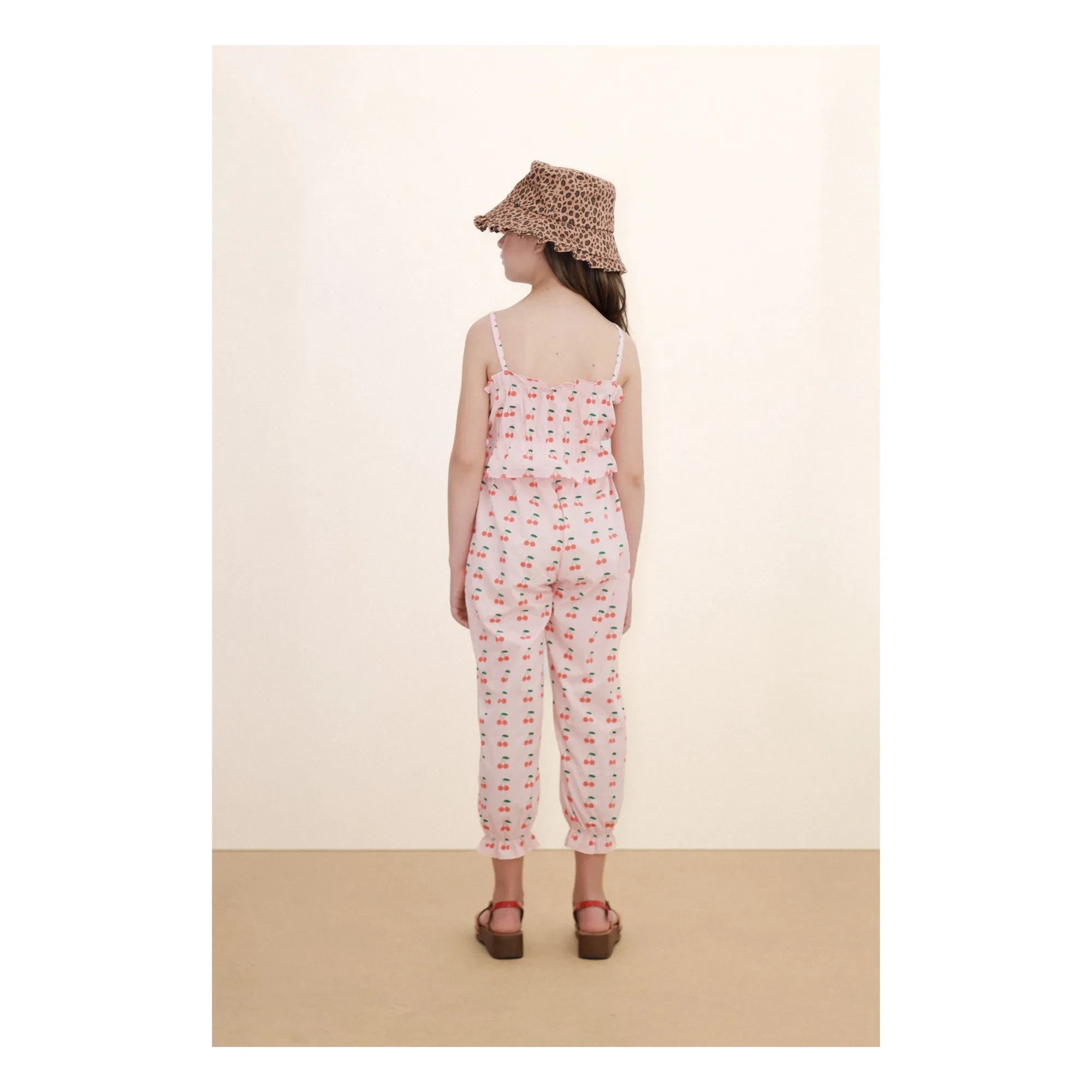 Tinycottons - Pantalones Cherry | Rosa claro