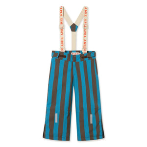 Tinycottons - Striped Ski Pants | Blue