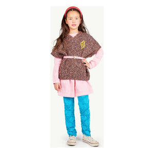 The Animals Observatory - Krokodil-Spitzen-Leggings | Blau