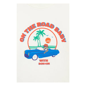 Bonton - Sudadera con Felpa 'Smile On The Road' | Crudo