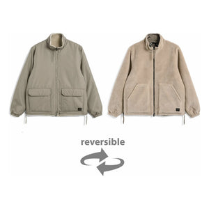 Taion - Chaqueta militar reversible, cuello alto | Moca