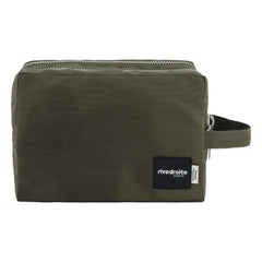 rivedroite - Charonne Toilet Bag Geri Dönüştürülmüş Elyaf | Haki