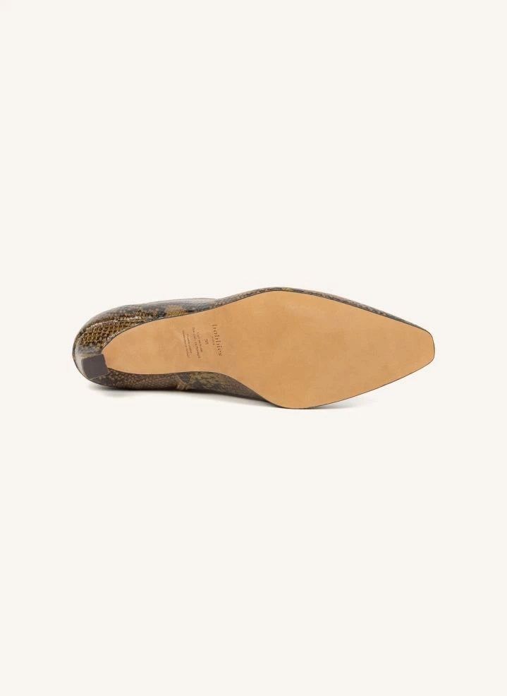 Bobbies - Lauren Python Deri Çizmeler | Haki