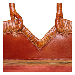 Vipera - Crudelia Deri Tote | Cognac