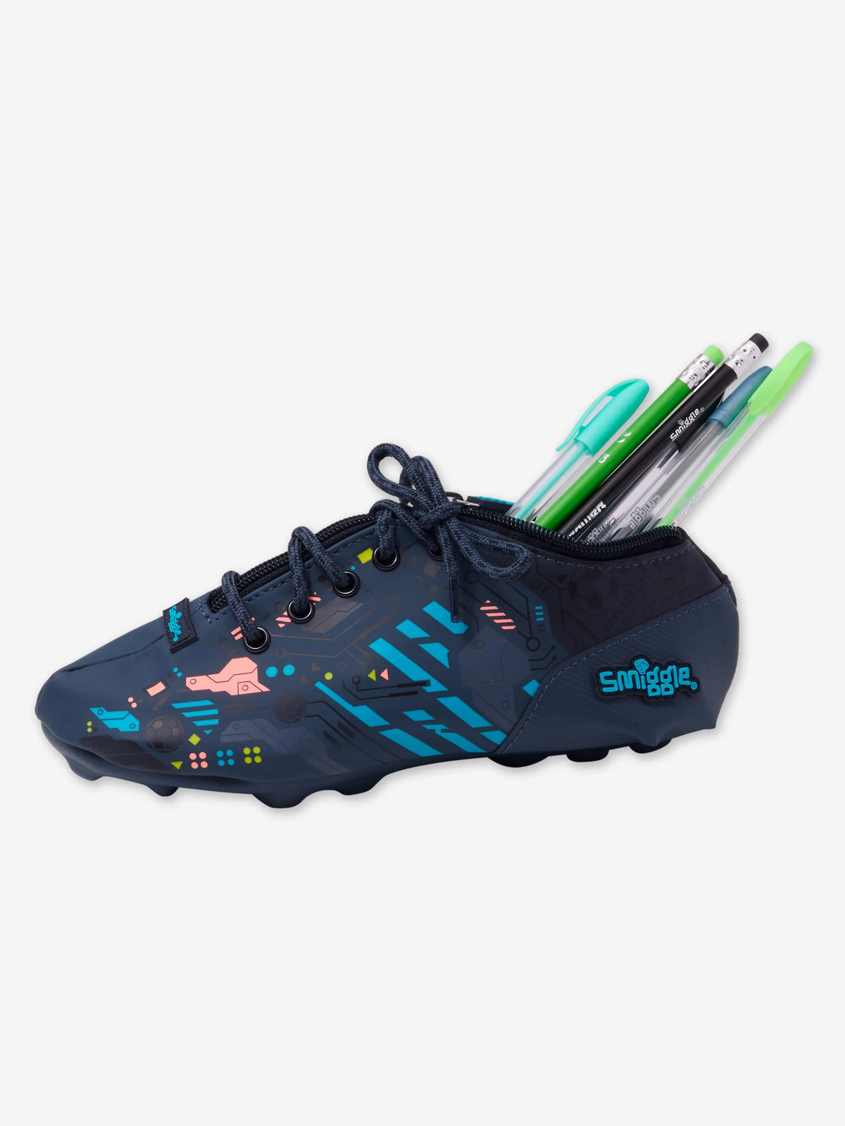 Smiggle - Estuche con diseño de bota de fútbol Power Play