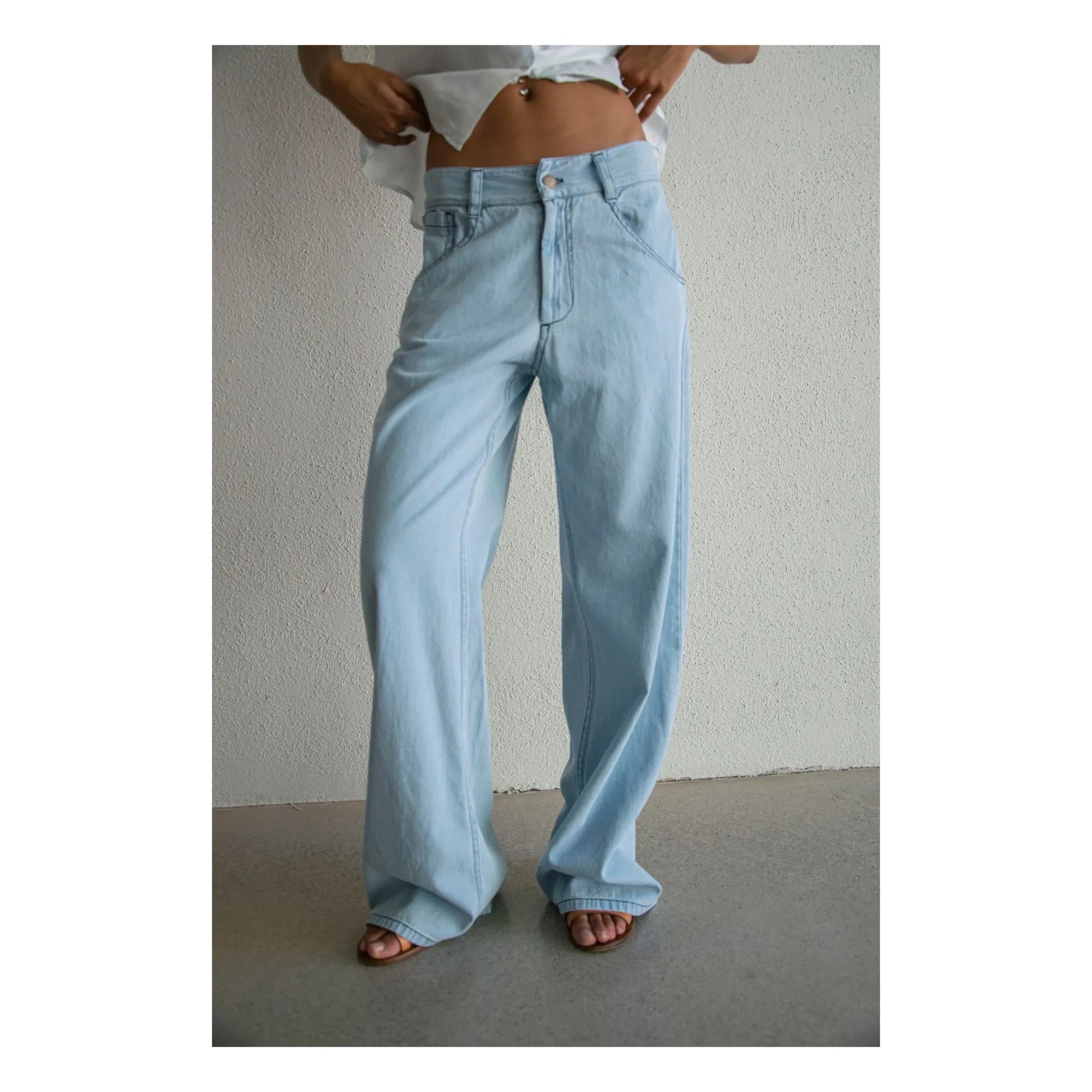THEAVANT - Zeynep Weite Hose | Blau