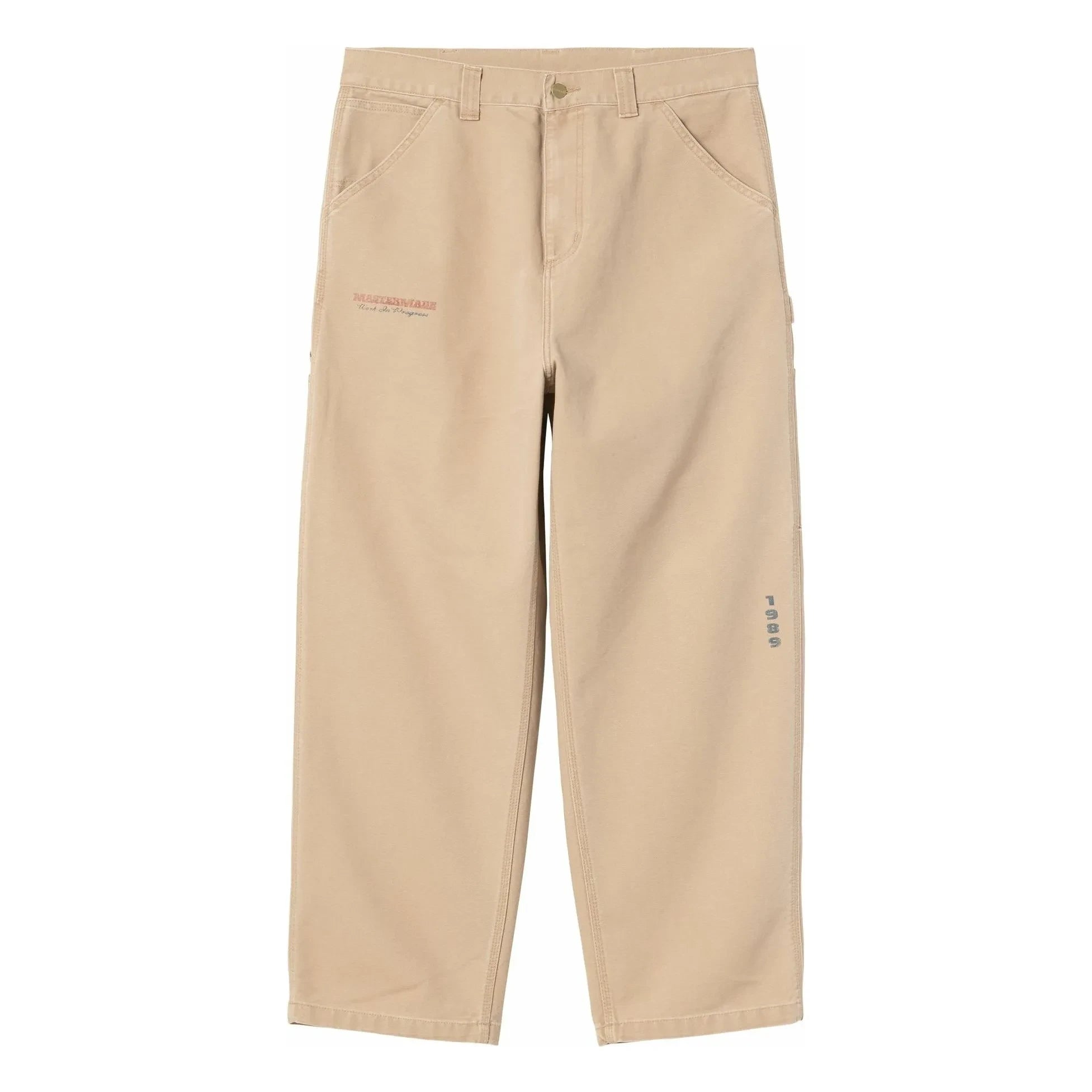 Carhartt WIP - OG Single Knee Grafik Dearborn Organik Pamuk Pantolon | Bej