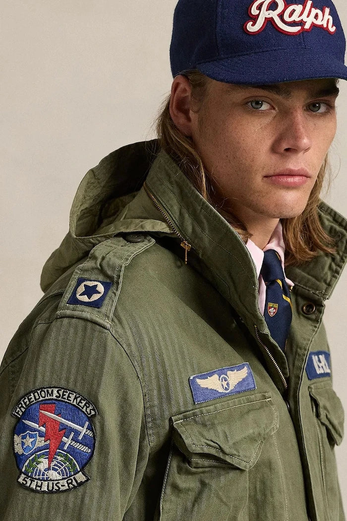Polo Ralph Lauren Erkek Pamuk Geçiş Ceketi Icnc Fld Jkt Lined Field