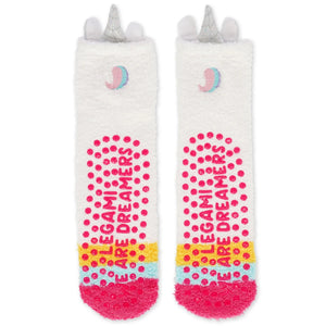 Legami - Calcetines Antideslizantes de Unicornio para Adultos - ¡Un Ajuste Perfecto!