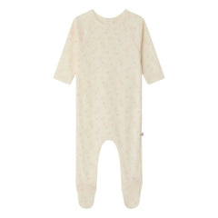 Bonpoint - Pijama Tif Poussins Organik Pamuk | Krem