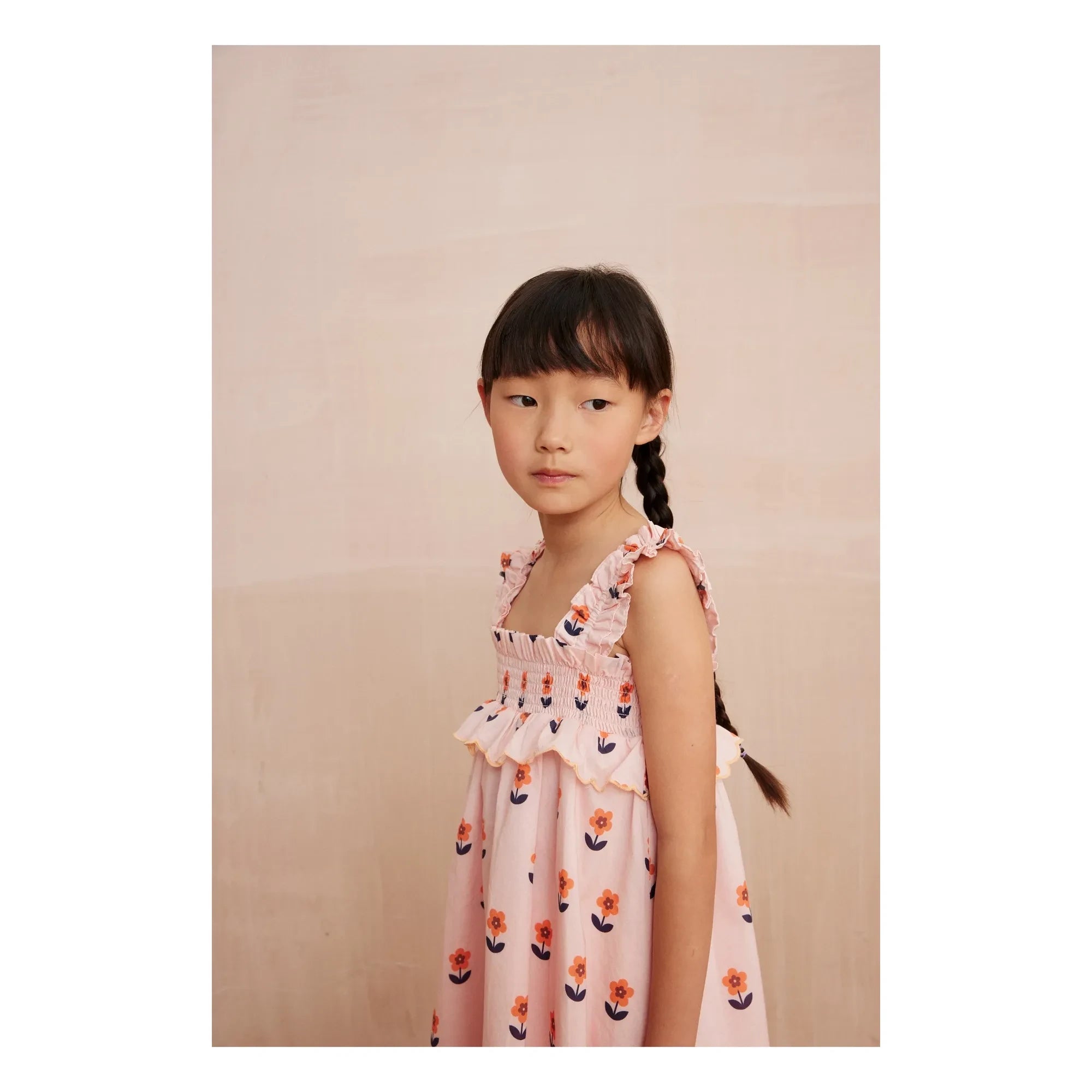 Hello Simone - Lisbeth Elbise | Açık Pembe