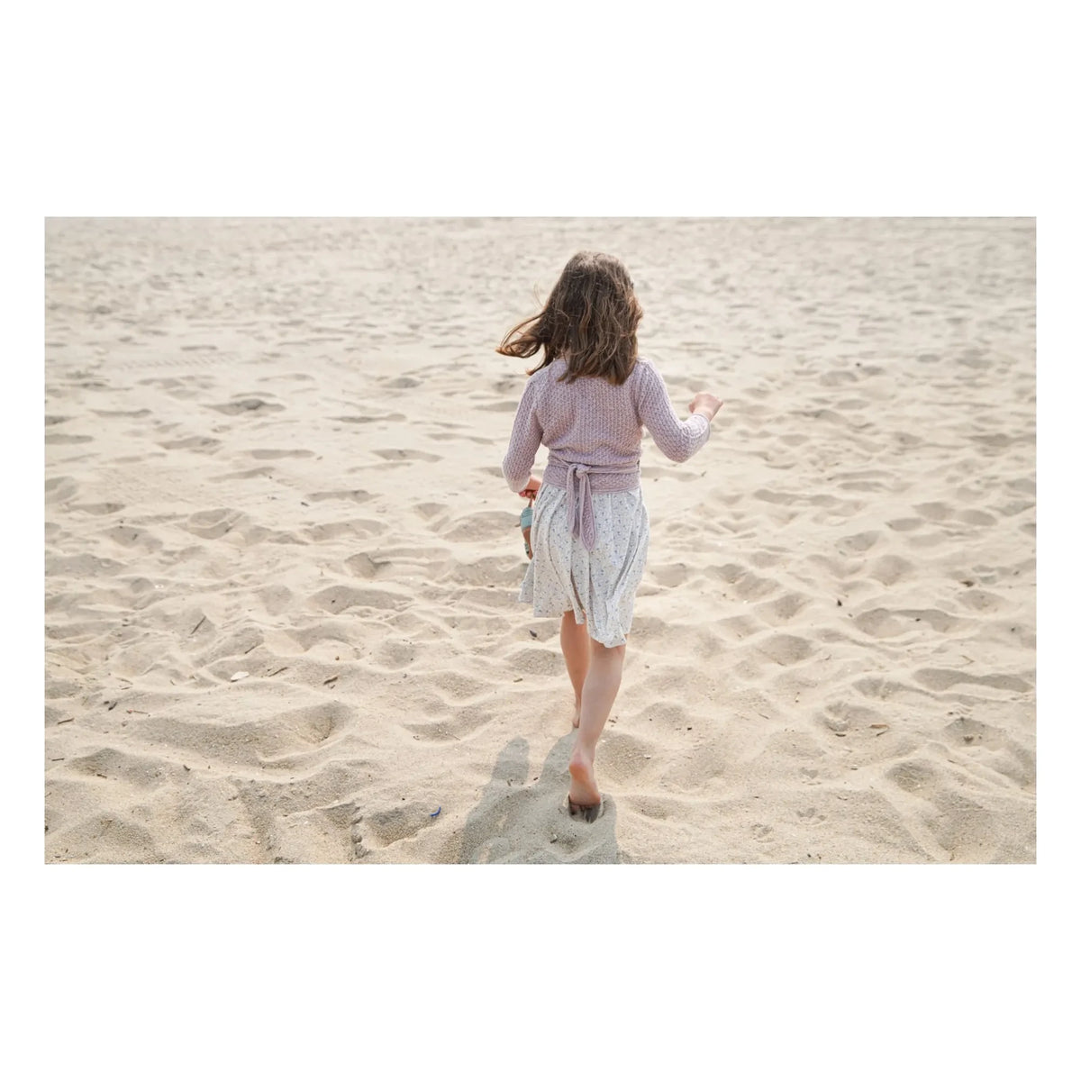 Soor Ploom - Ina Wickelcardigan aus Bio-Baumwolle | Flieder
