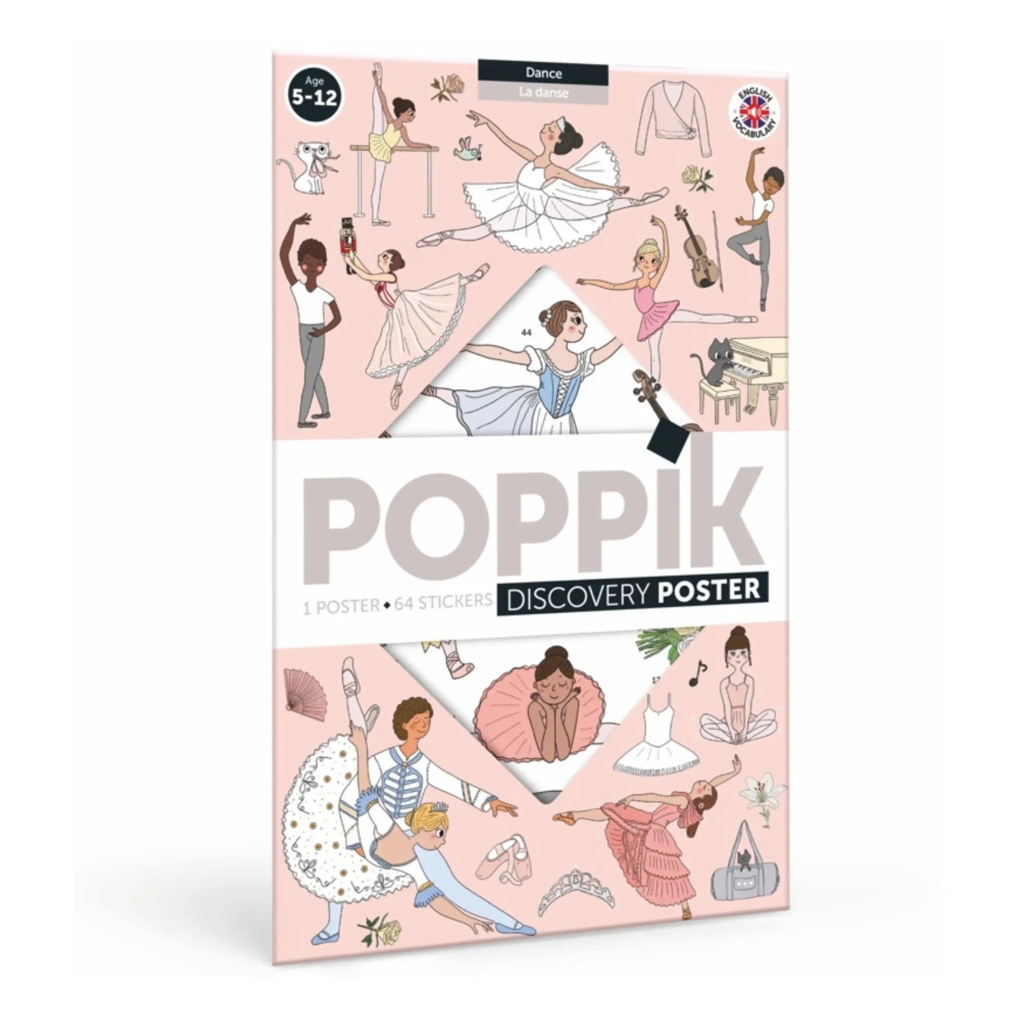 Poppik - Dans Sticker Poster