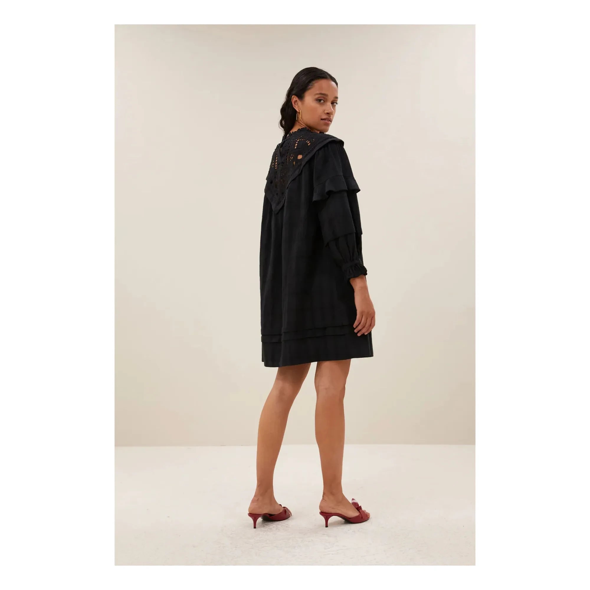 By Bar - Vestido cadena Bowie | Negro