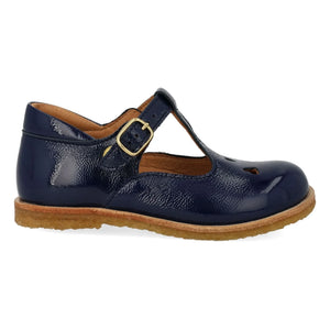 Angulus - Marineblau Lackleder Babys