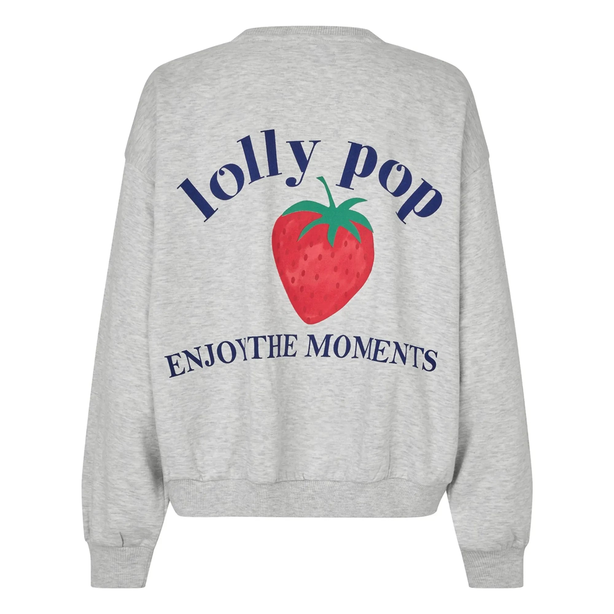 Lollys Laundry - Sydney Sweat Strawberry Pamuk | Gri