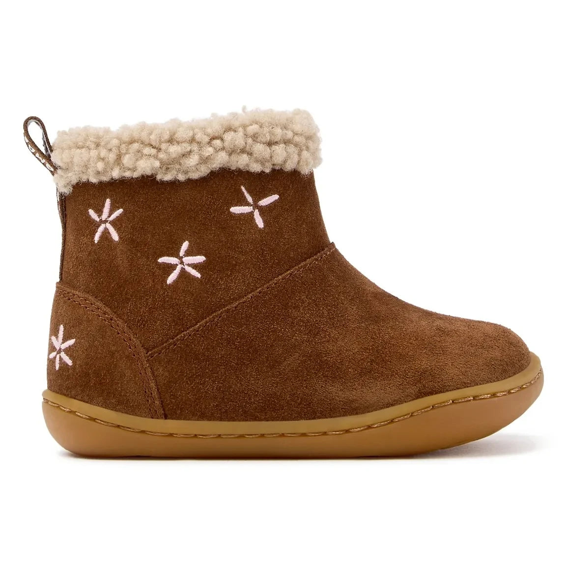 Camper - Little Flower United Dolgulu Botlar | Kahverengi