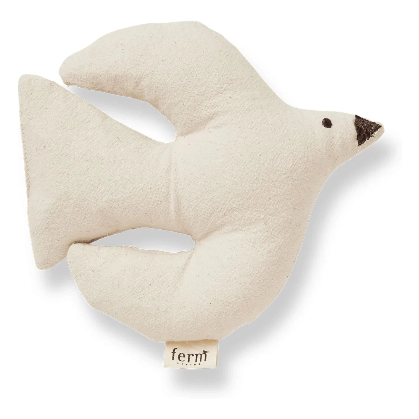 Ferm Living Kids - Swif Bird peluş oyuncak | Beyaz