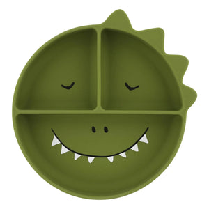 Trixie - Mr. Dino Compartments Vacuum Plate | Green