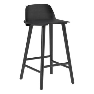 Muuto - Nerd Bar Taburesi 65 cm | Siyah