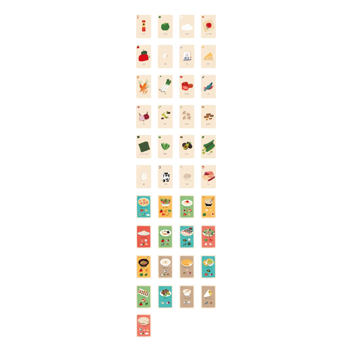 Londji - En la cocina - Juego de cartas