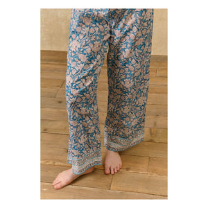 Louise Misha - Pijama Louka de algodón orgánico | Azul