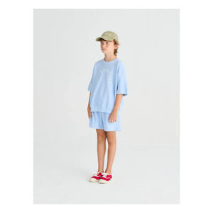 True Artist - Short Sleeve Sweatshirt No.12 Organic Cotton | Light Blue