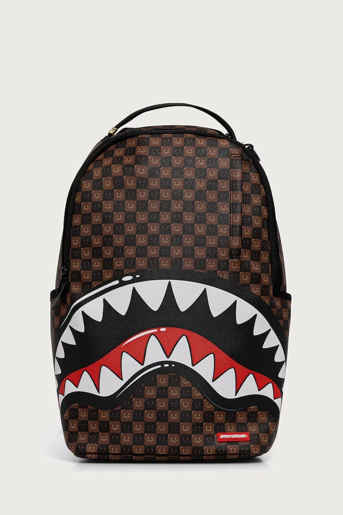 Sprayground - Paris’teki Köpek Balıkları Kahverengi Sırt Çantası 910B8634NSZ