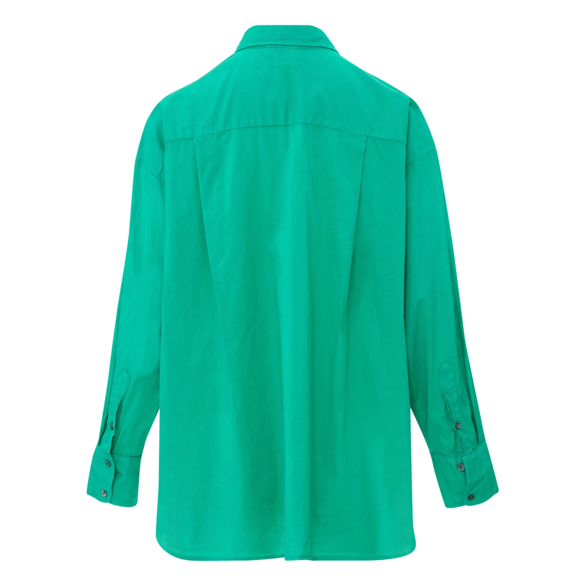 Xirena - Camisa de popelín de algodón Sydney | Verde