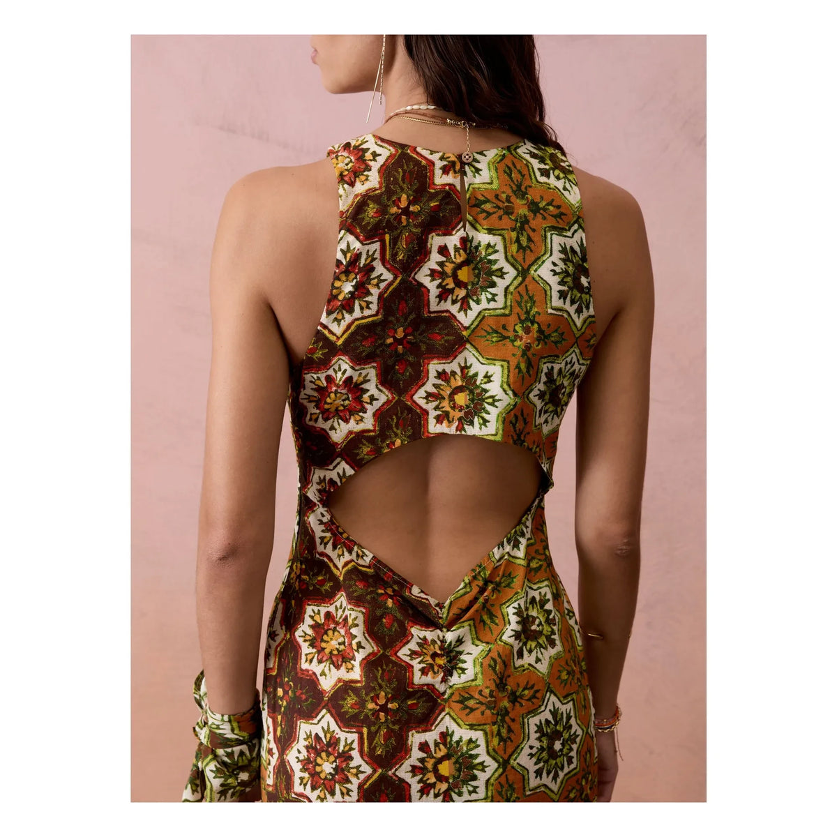 Boteh - Vestido Alhambra | Ocre