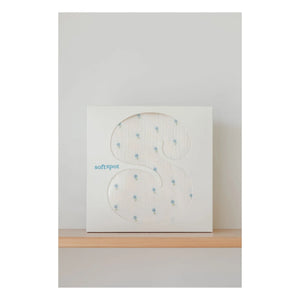 Soft Spot - Periwinkle Spannbettlaken aus Bio-Baumwolle | Blau
