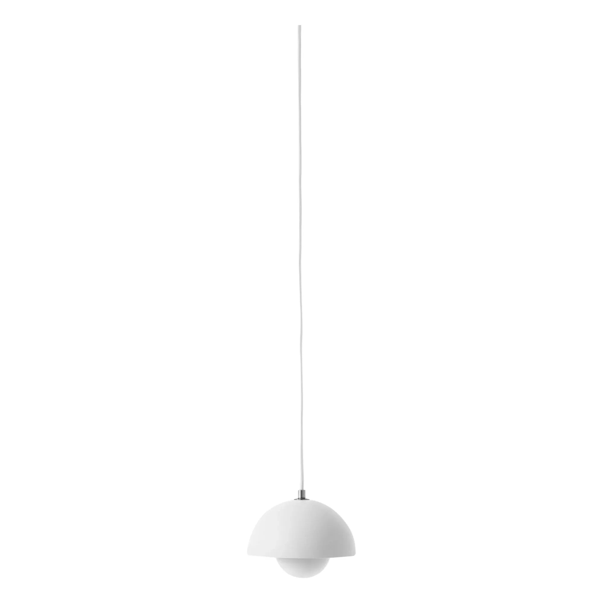 & Tradition - Flowerpot VP10 Pendelleuchte, Verner Panton | Weiß