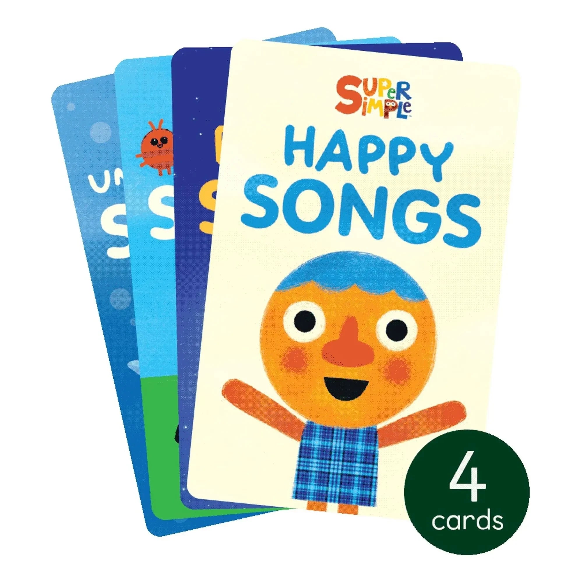 Yoto Player - Super Simple Songs Koleksiyonu kartları - 4'lü paket