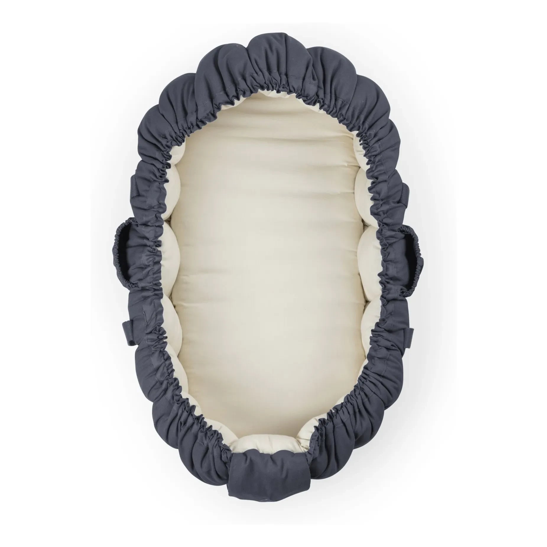 Sebra - 3-in-1 Baby-Pucktuch | Blau