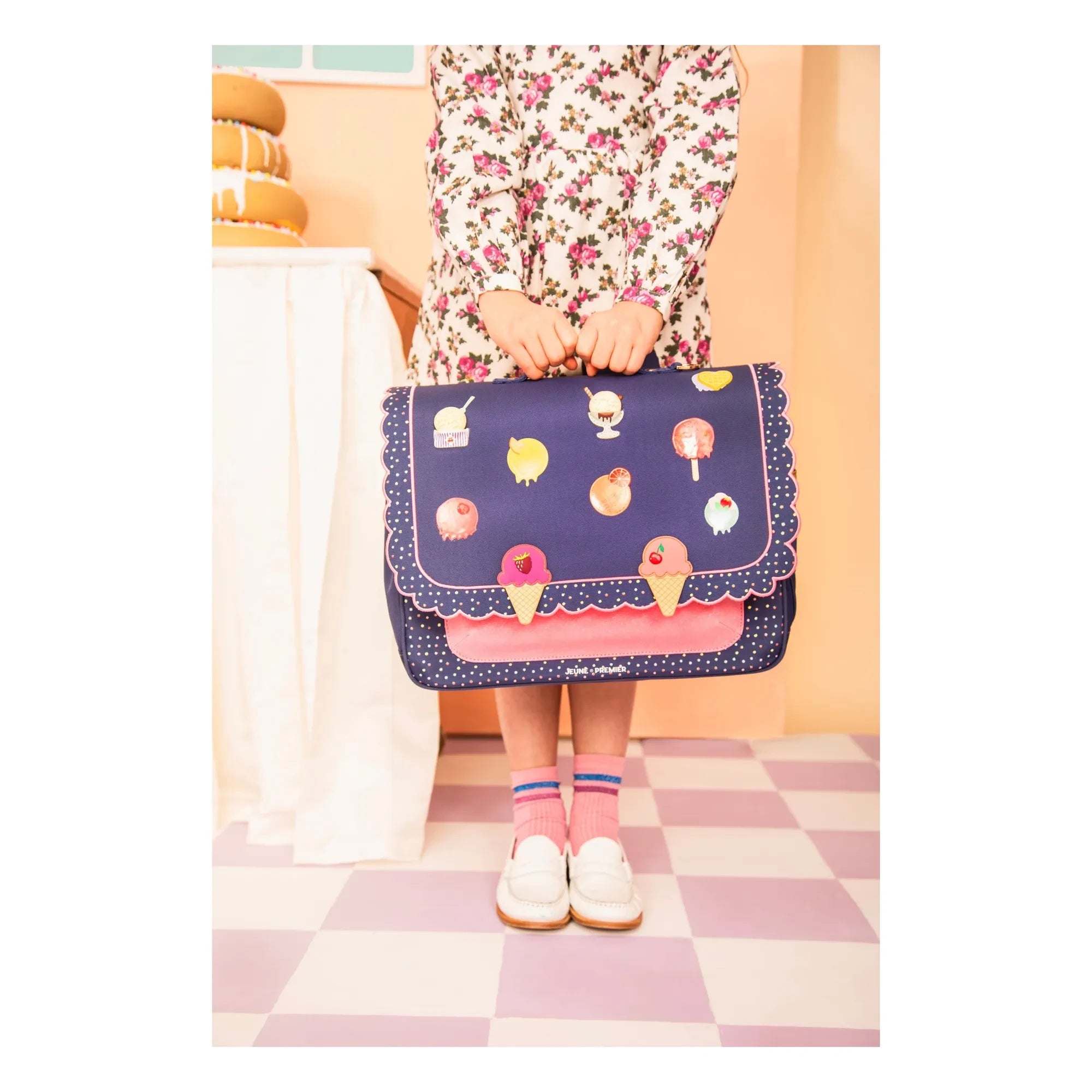 Jeune Premier - Midi Disco Dip Shoulder Bag | Blue